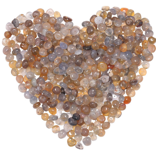 400pcs Natural Chip Stone Beads for Jewelry Making Blue Agate 5-8mm Irregular Gemstones Healing Crystal Loose Rocks Bead Hole Drilled for Ring Earrings Necklace Bracelet Making DIY Art Crafts