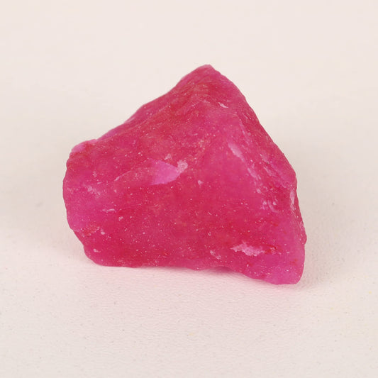 REAL-GEMS Natural Red Ruby Rough Gemstone 62 Carat Approx Raw Uncut Loose Stone For Jewelry Making And Collectors