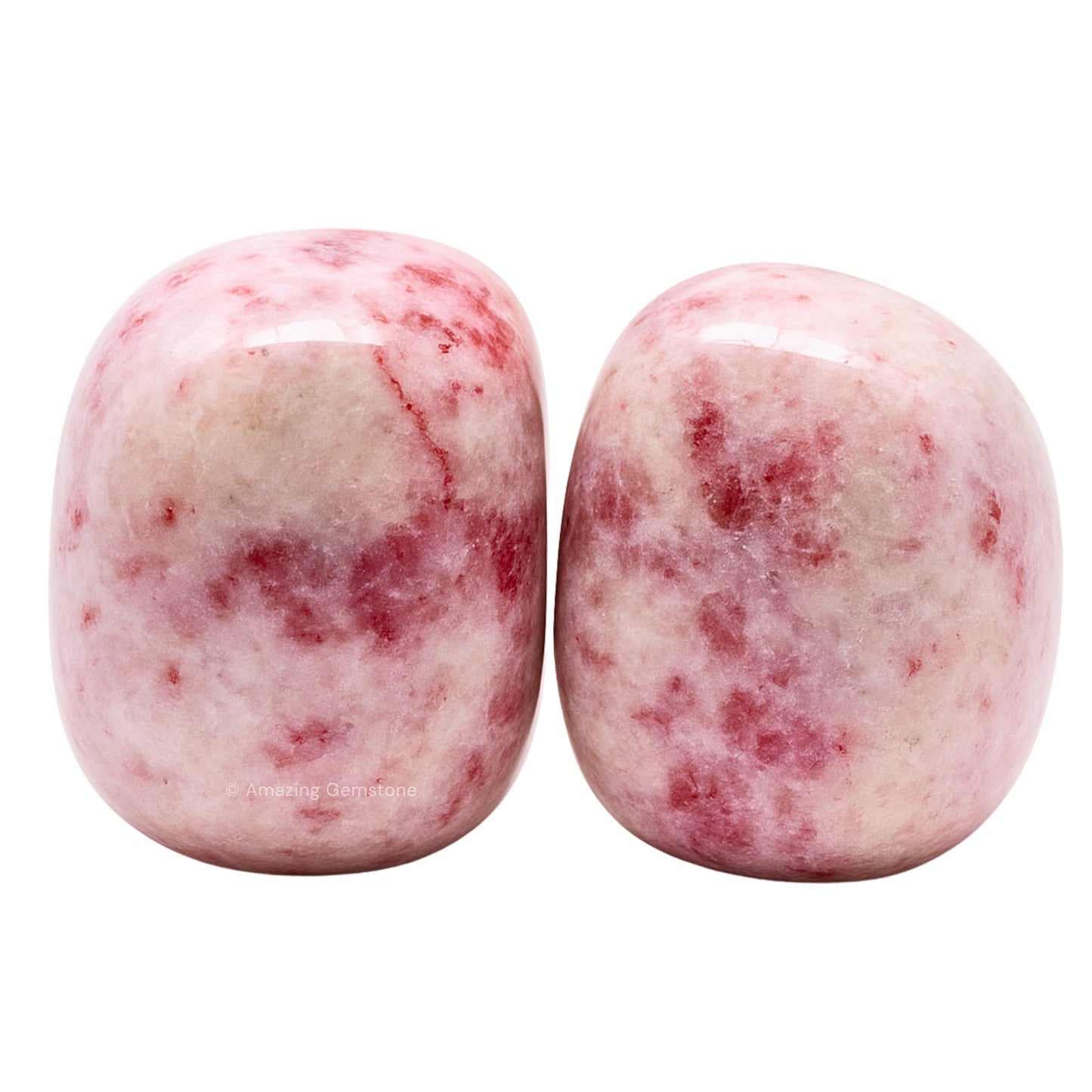 Amazing Gemstone Cinnabarite Crystal Tumbled Stones Polished Rocks - Natural Gem Stones for Healing - DIY Crystals for Protection (1 Piece)