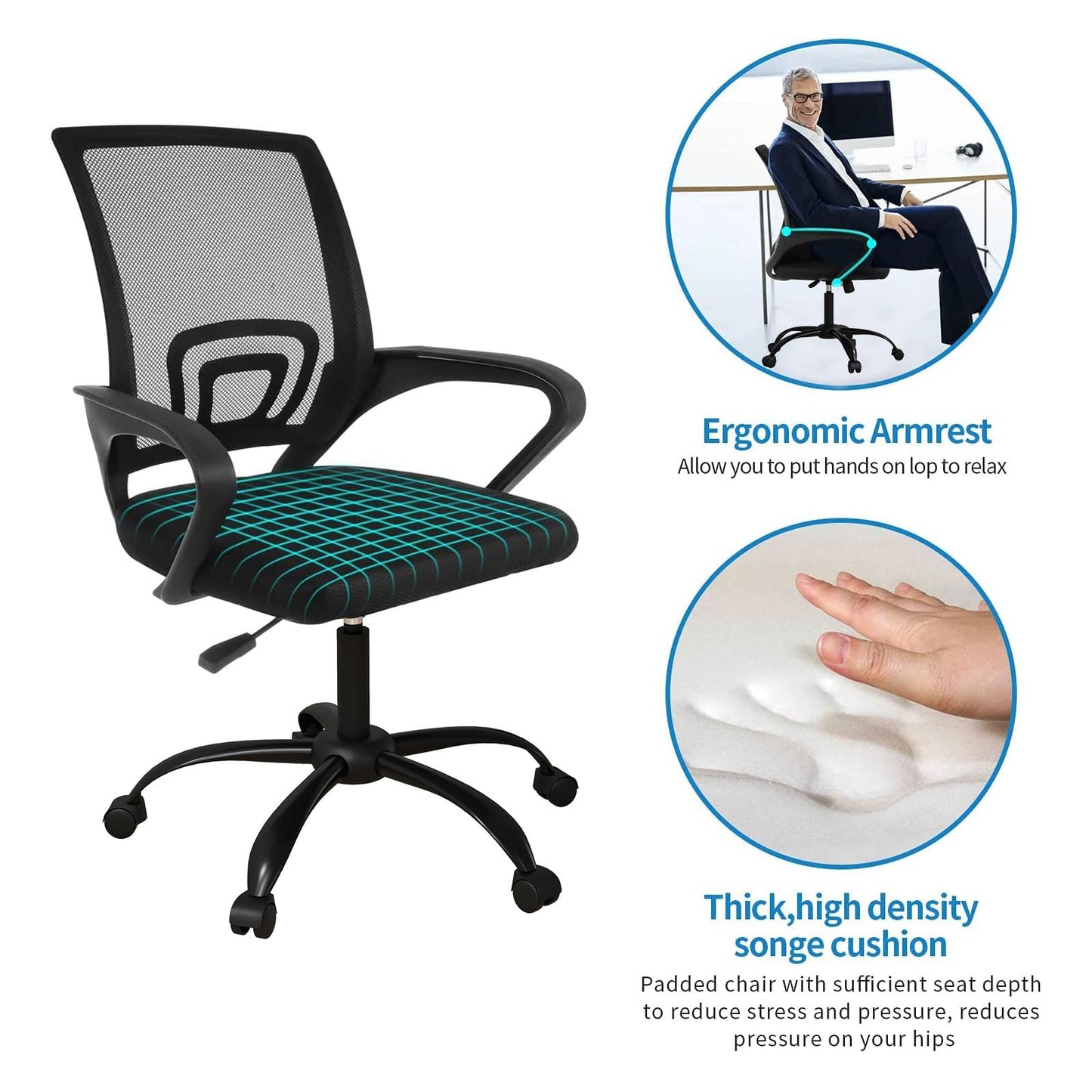 Bonzy Home 14ft Conference Tables Chair Set, 165"x47"x30" Table & 16pcs Chairs, Office Computer Desk and Chair Set for Meeting Room Study Printer Table Seminar Office Furniture Set for 16 People
