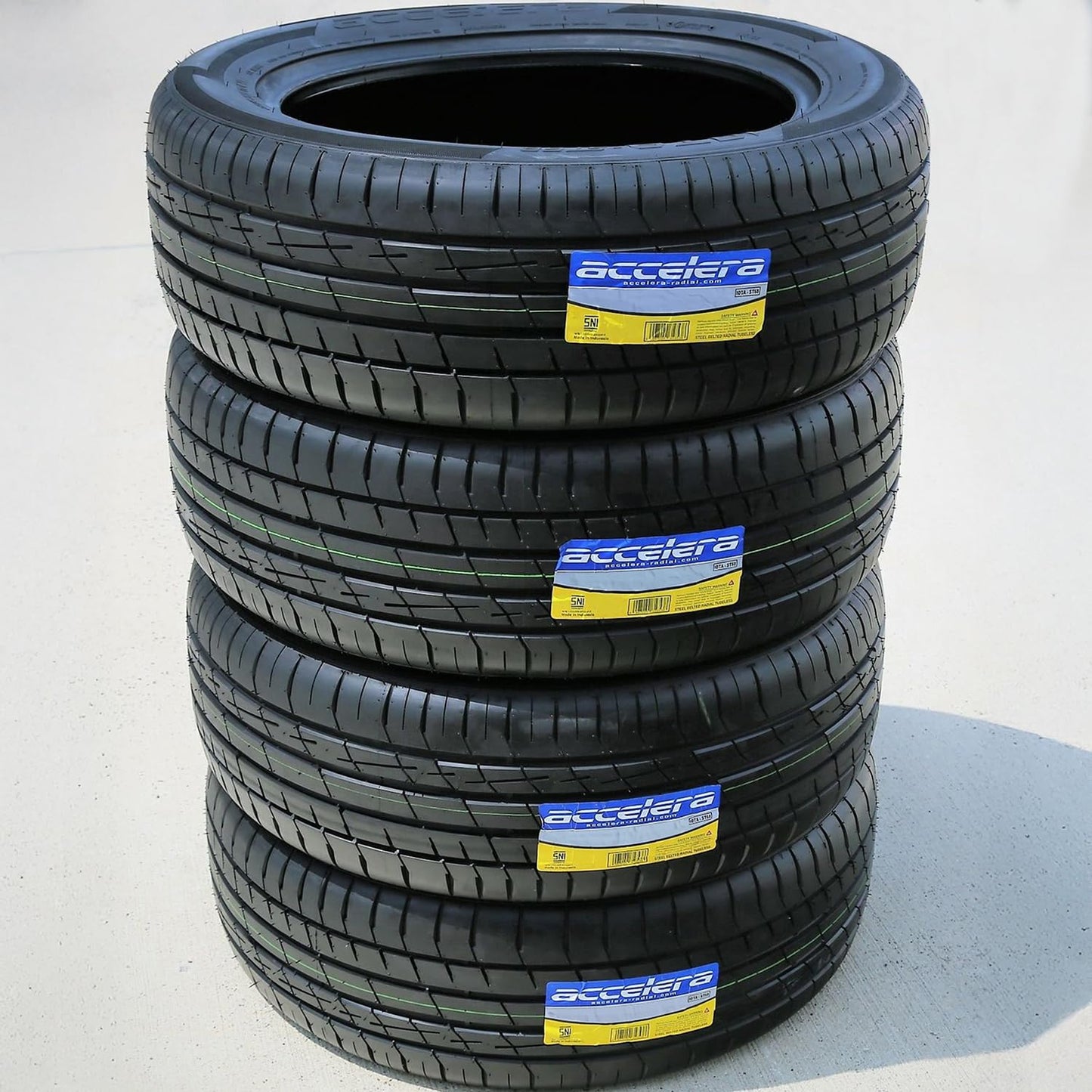 Accelera Iota ST68 All-Season Truck/SUV High Performance Radial Tire-265/50R19 265/50ZR19 265/50/19 265/50-19 110Y Load Range XL 4-Ply BSW Black Side Wall UTQG 400AA