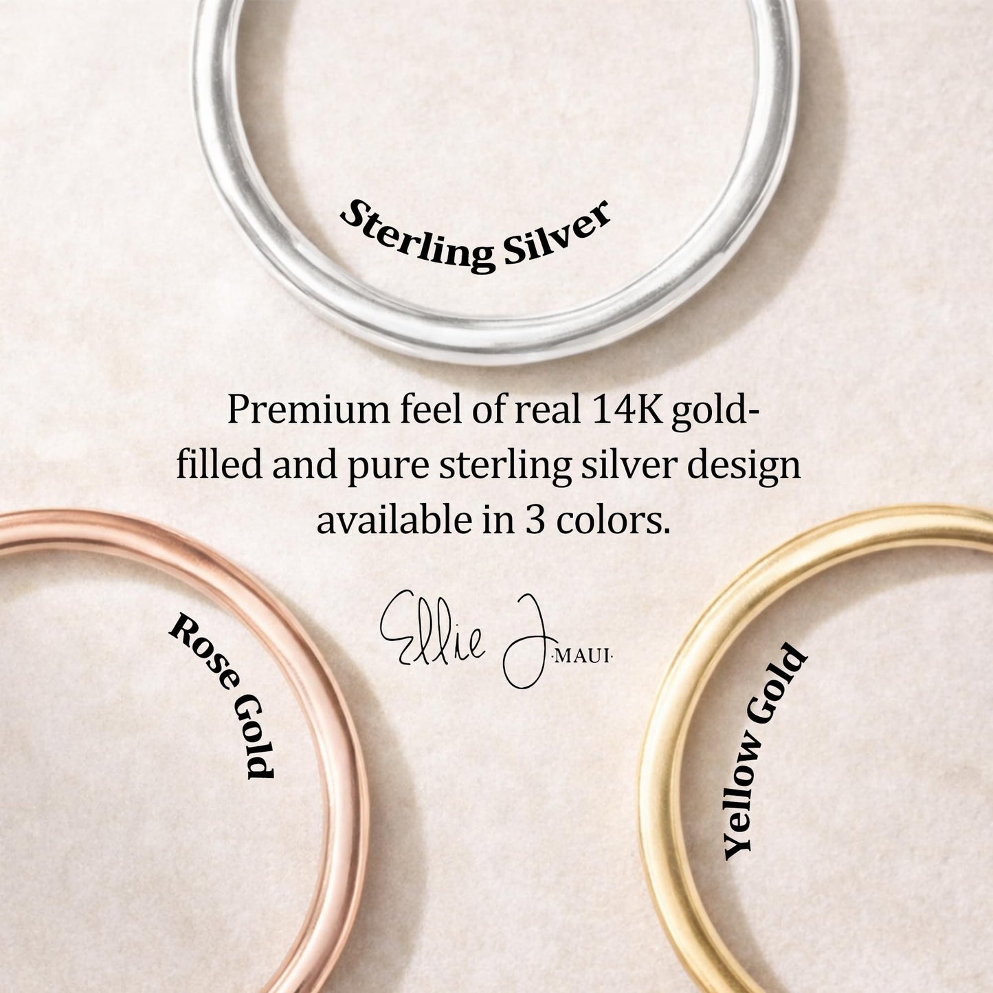 Ellie J Maui 925 Sterling Silver Toe Ring for Women, Adjustable Open Back Toering for Beach, One Size Fits Most, Silver Toe Rings for Women, Comfortable Lightweight Everday Jewelry
