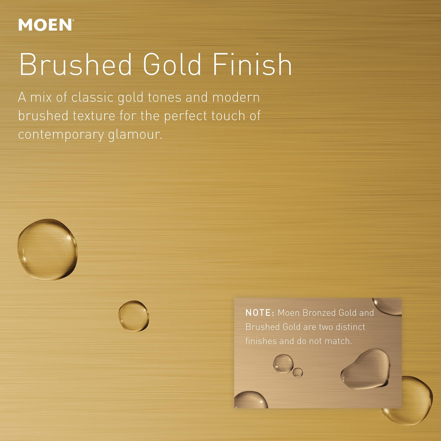 Moen Sleek Brushed Gold Motionsense Wave Sensor Touchless Kitchen Faucet, One-Handle Modern Kitchen Sink Faucet with Pulldown Sprayer Featuring Power Clean, 7864EWBG