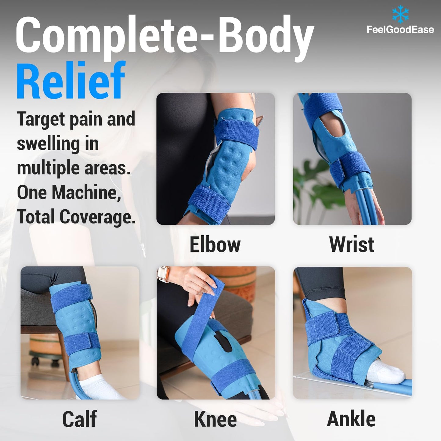 Ice Machine for Knee After Surgery – Game Ready Ice Therapy System with 12QT Cooler, 4 Flow Speeds, Quiet Operation & Adjustable Timing – Cold Therapy Machine for Knee Replacement & Pain Relief