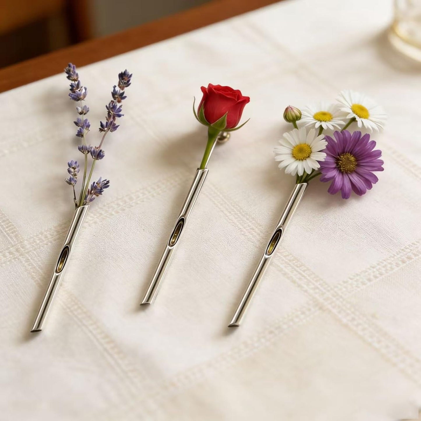A Kind Brooch - Every Bloom Tells a Different Story, Branch-Shaped Flower Insert Brooch, DIY Elegant Jewelry for Women Men (2pcs)