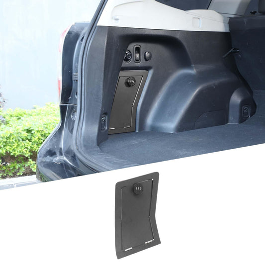 Fgtagtal Car Trunk Storage Safe Box Panel Compatible with Subaru Forester 2013-2018, Aluminum Rear Left Password Lock Safe Box Panel, Trunk Inserts Hidden Storage Accessories