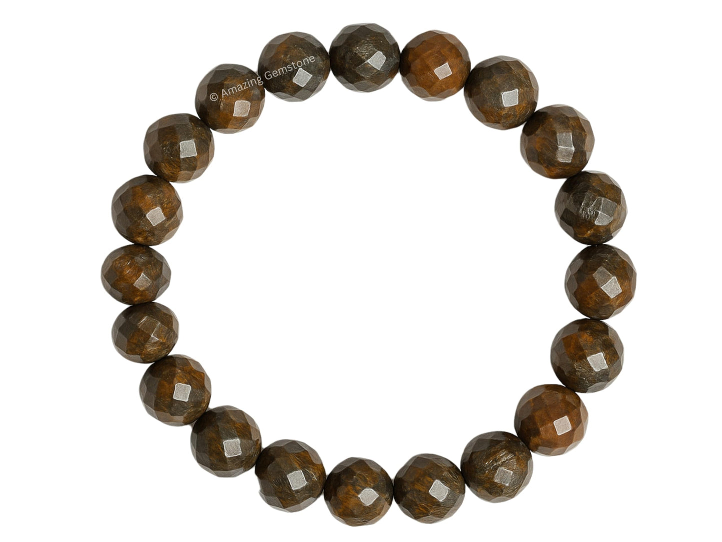 Amazing Gemstone Bronzite Bracelet for Women - Chakra Mens Bracelet Protection Crystals and Healing Stones - Blessing Bracelet Spiritual Meditation Gift Christmas Stocking Stuffers