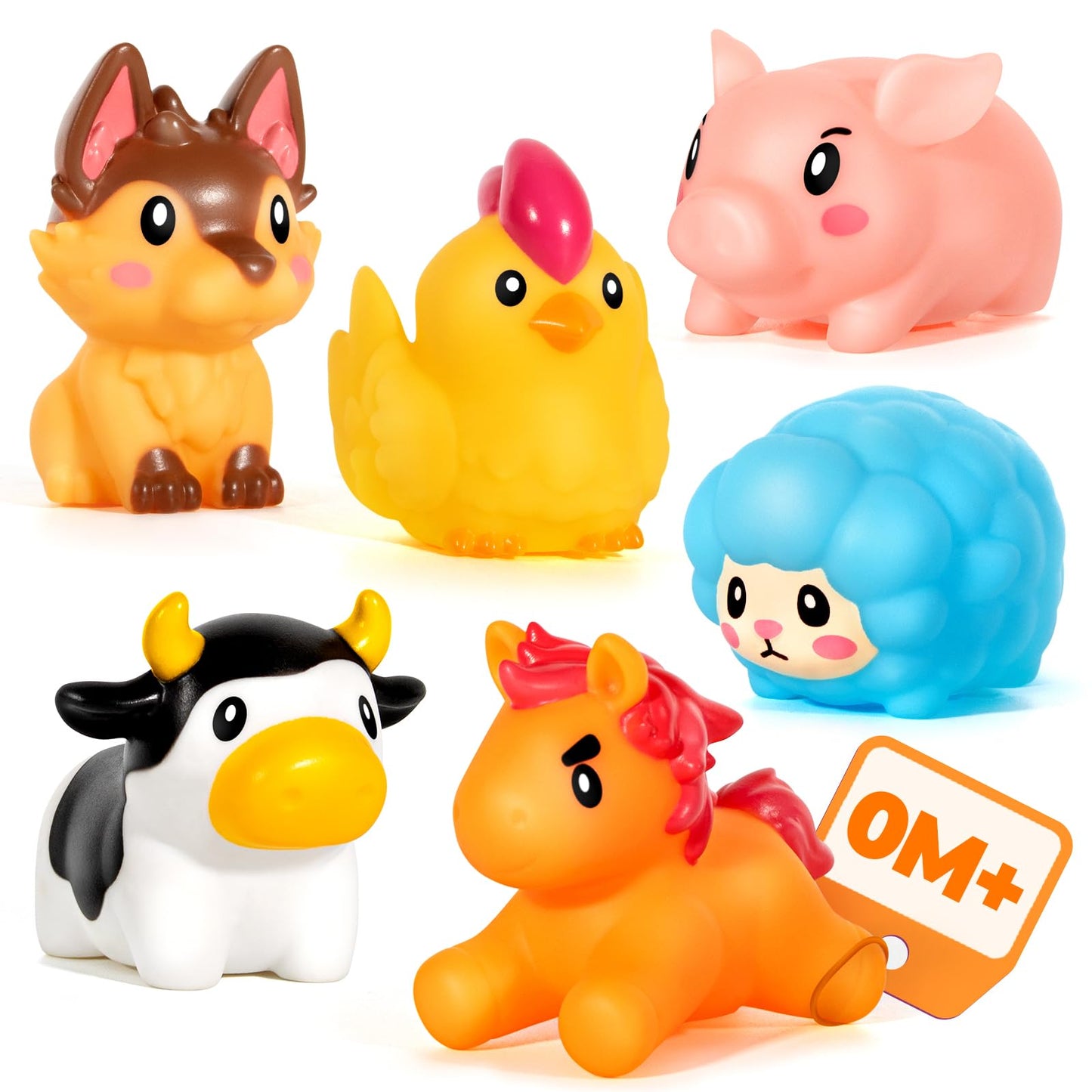 Hely Cancy Baby Bath Toys - No Hole Bath Toys for Kids, Bath Tub Shower Toys for Newborn Baby
