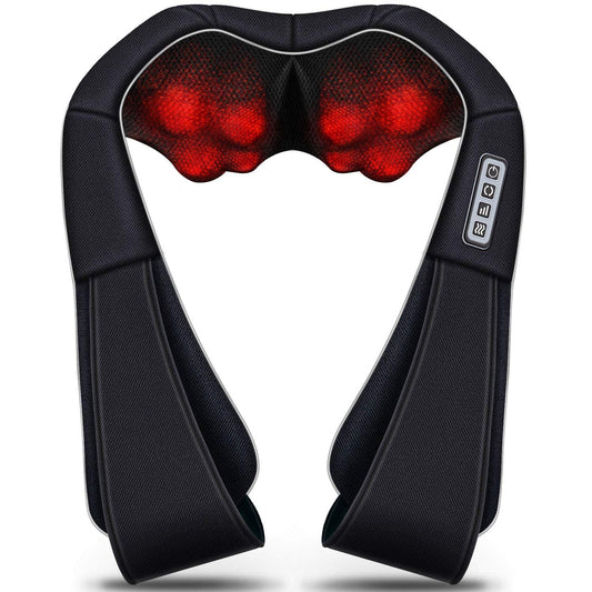 VIKTOR JURGEN Mothers Day Gifts for Mom, Wife, Women & Her, Shiatsu Neck and Shoulder Massager with Heat Deep Tissue Kneading Sports Recovery Massagers for Back, Relaxation Gifts for Husband, Him, Men