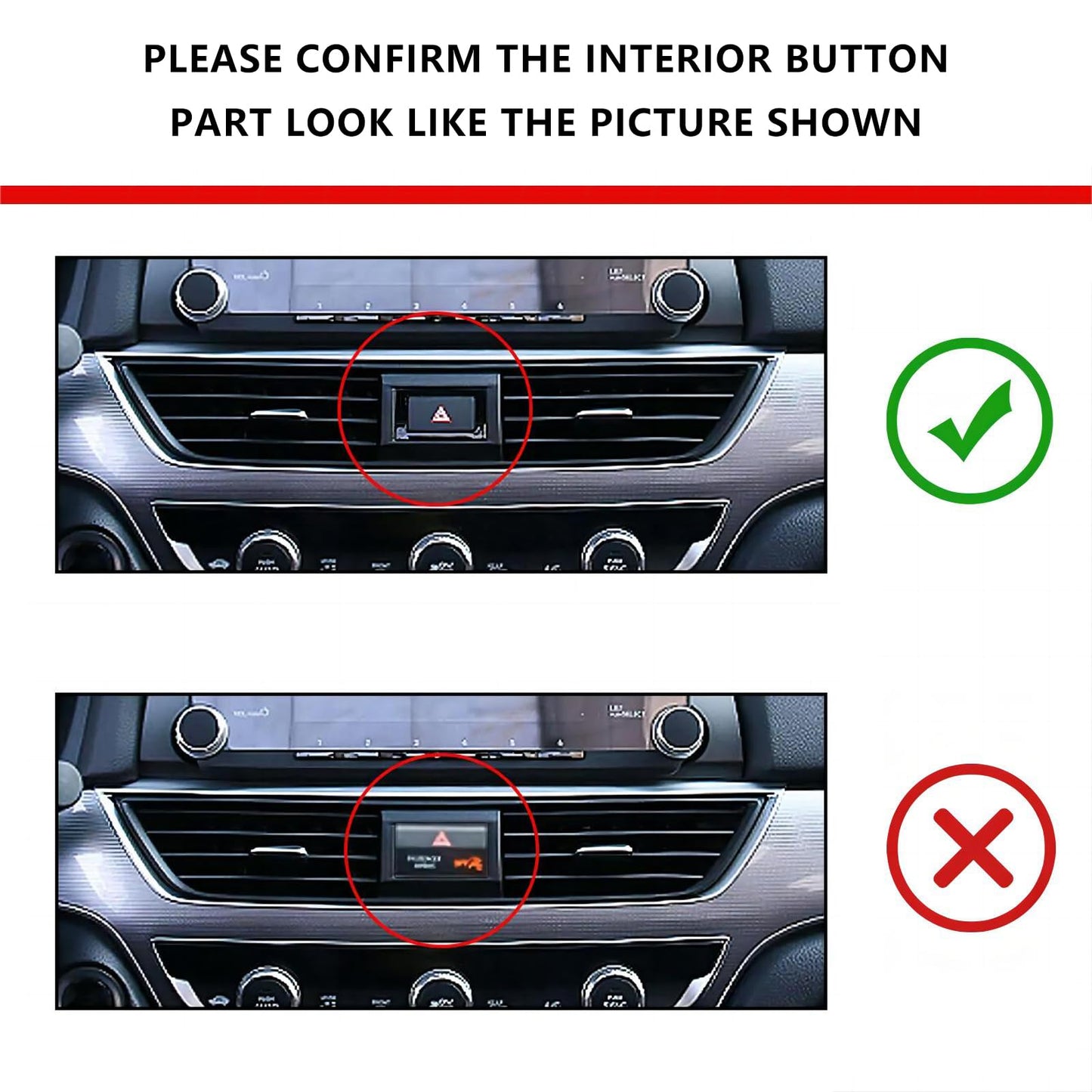 Fancemot 20 Pcs Carbon Fiber Interior Kit, Gear Shift Panel Cover AC Air Vent Cover Side Door Panel Strip Cover Steering Wheel Cover Compatible with Honda Accord 10th Gen 2018-2022