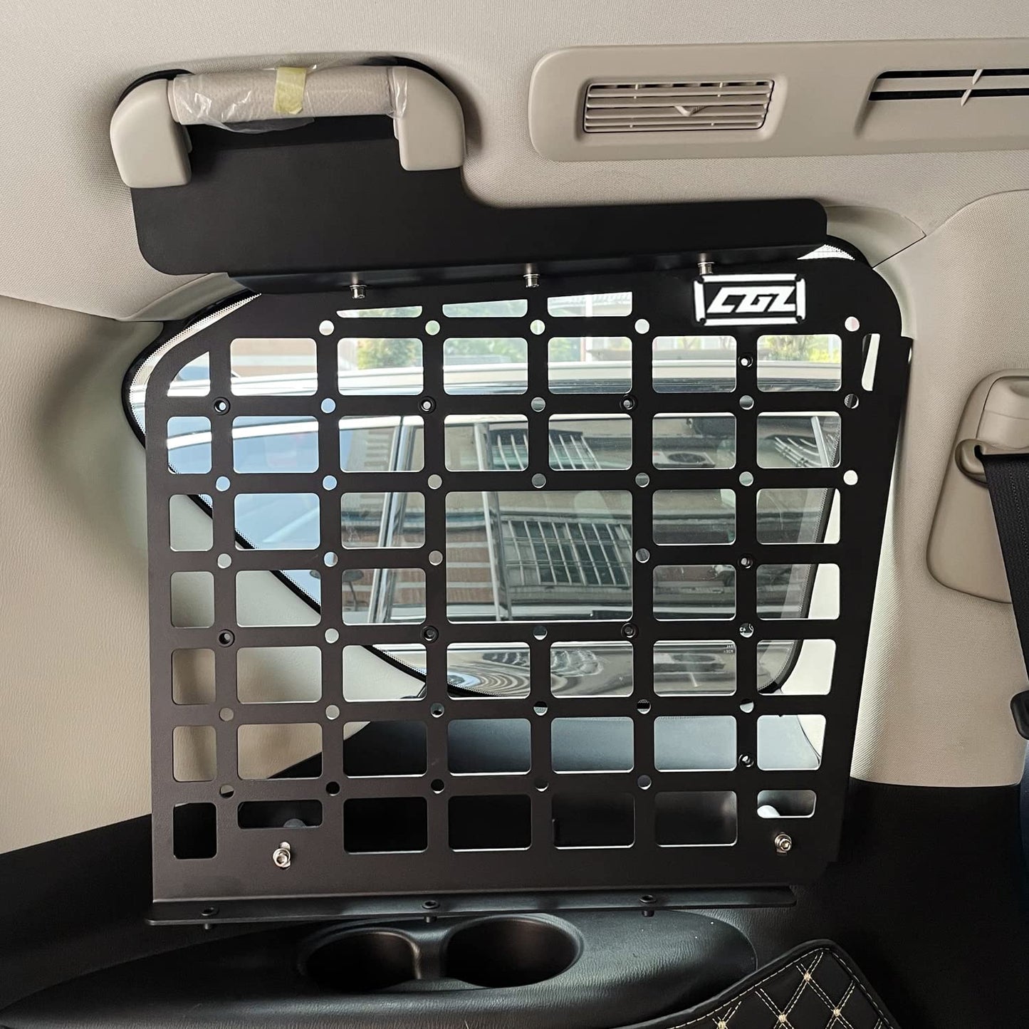 ITrims Trunk Organizer for Nissan Armada Patrol Y62 2017-2024 Car Accessories Cargo Rack Basket Interior Luggage Carrier Modular Storage Molle Panel Shelf Hanging Boards Kit (Side)
