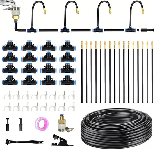 Drip Irrigation System, 50 FT Watering System, Garden Irrigation System for Yard, Lawn, and Plants