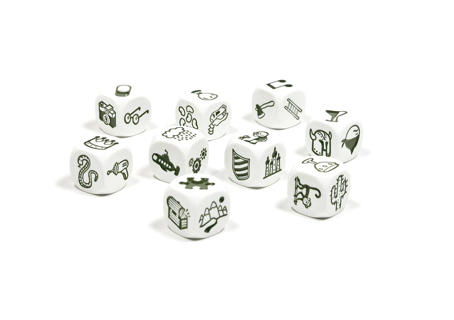 Asmodee Rory's Story Cubes Voyages (Box) - Embark on Epic Adventures! Creative Storytelling Game for Kids & Adults, Ages 6+, 1+ Players, 10 Minute Playtime