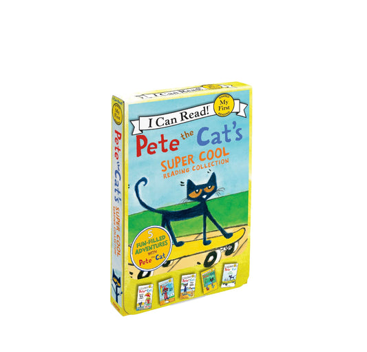 Pete the Cat's Super Cool Reading Collection: A Box of 5 I Can Read Favorites for Beginner Readers (My First I Can Read)