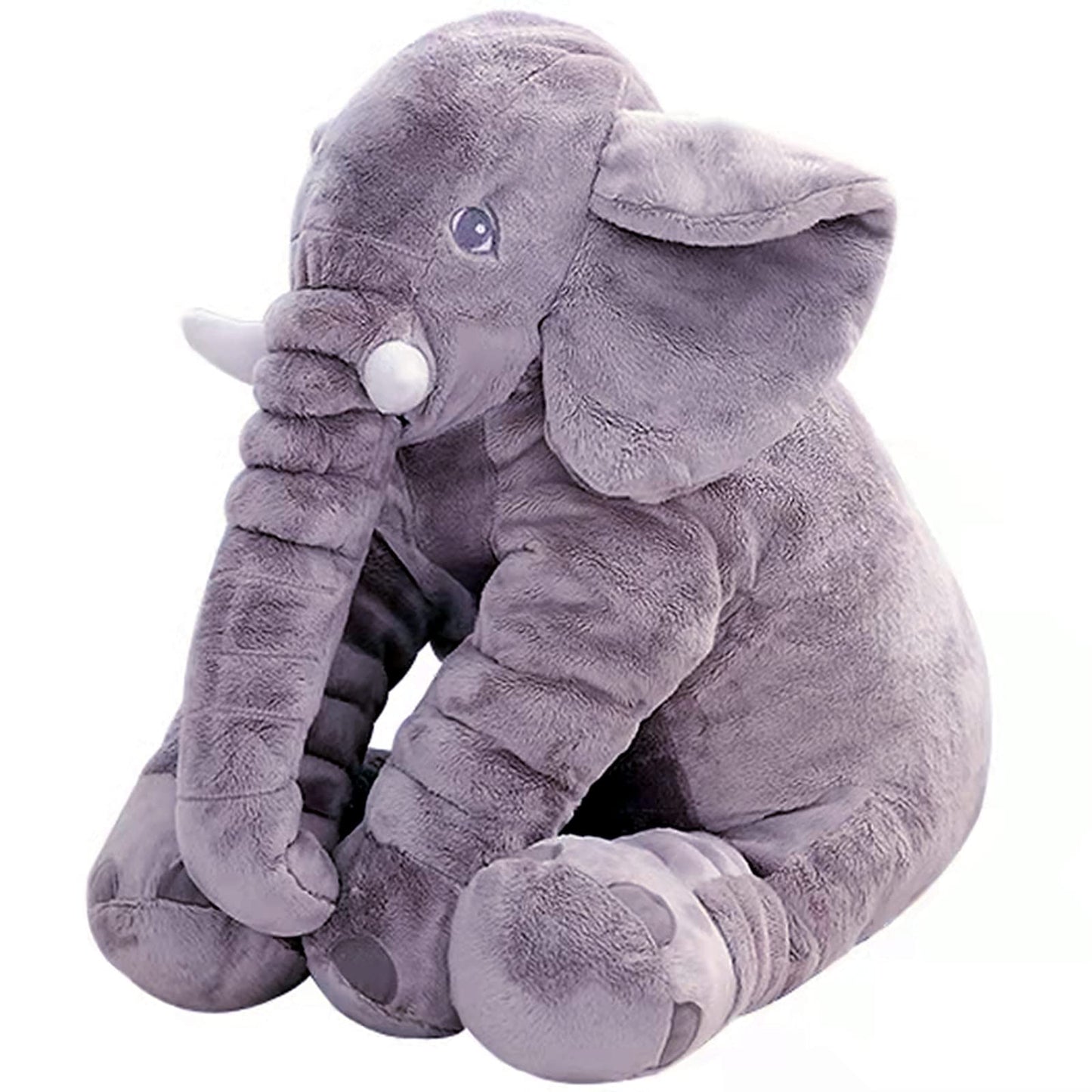 Ryttir 31 Inch Fuzzy Large Elephant Stuffed Animal, Soft Stuffed Elephants Plush Toy Newborn Gift, Funny Elephant Gifts for Baby Women Girls Boys