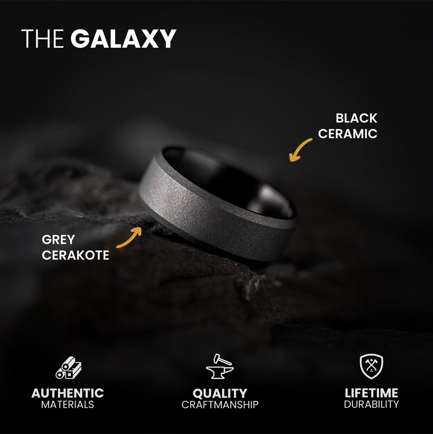 Manly Bands The Galaxy - Size 10