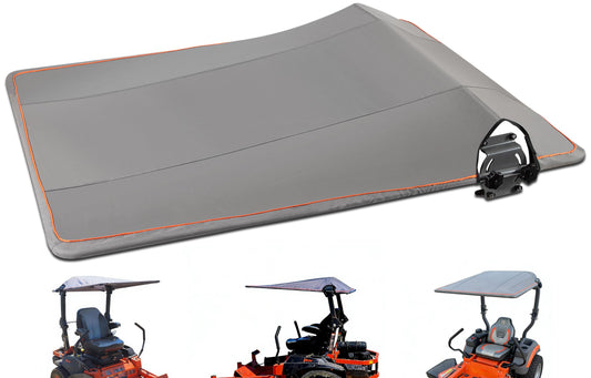 596542901 Riding Lawn Mowers Sun Shade - Heavy Duty Riding Mower Sun Canopy Perfectly Fits for Husqvarna Zero Turn Lawn Mowers with ROPS Bars Z448, Z454, Z460, Z454XS, Z460XS and More