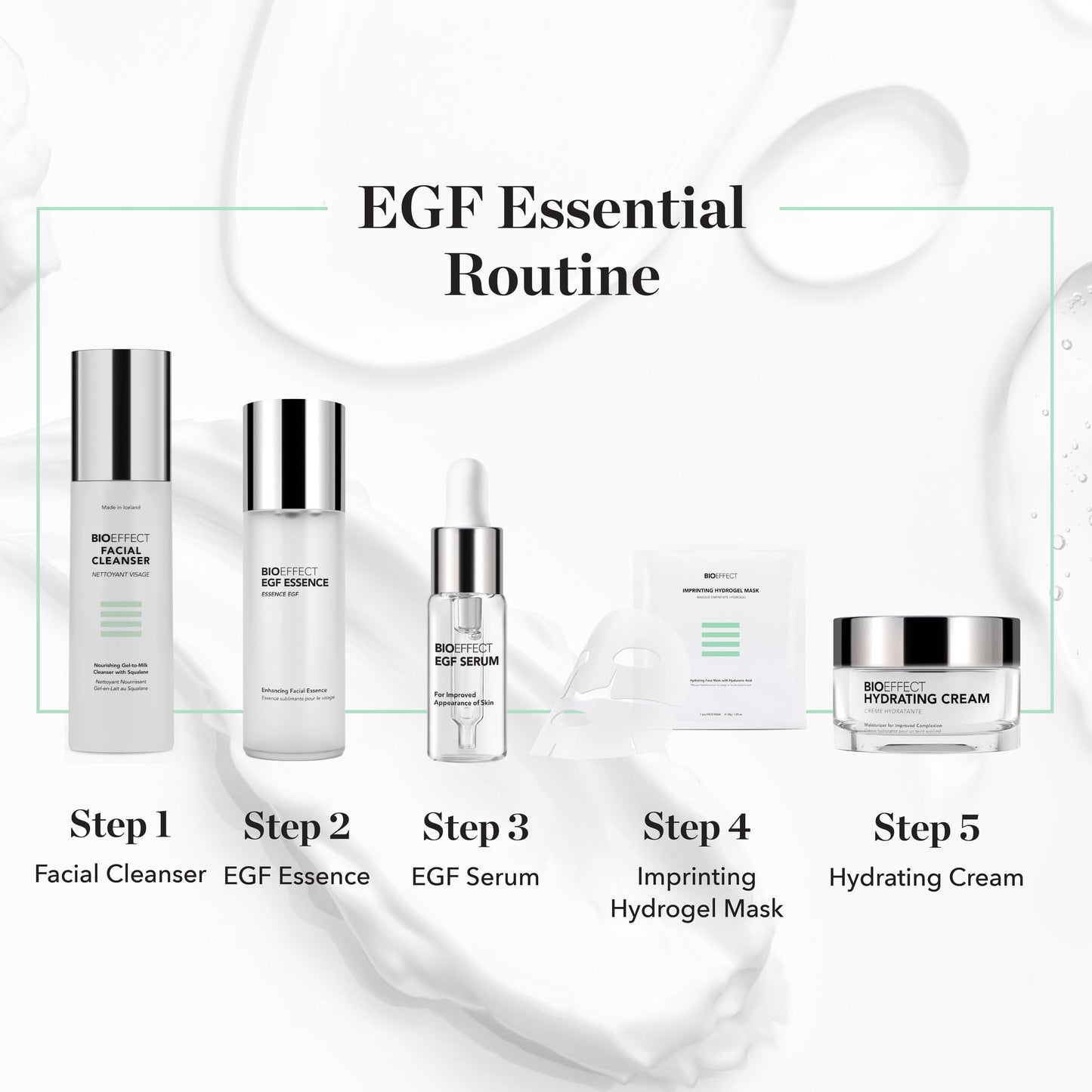 BIOEFFECT EGF Essence Toner Facial Skin Care, Hydrating Icelandic Beauty Water to Prime Skin with Minerals, Glycerin and Plant Based Growth Factor Proven to Deliver Anti-Aging Results