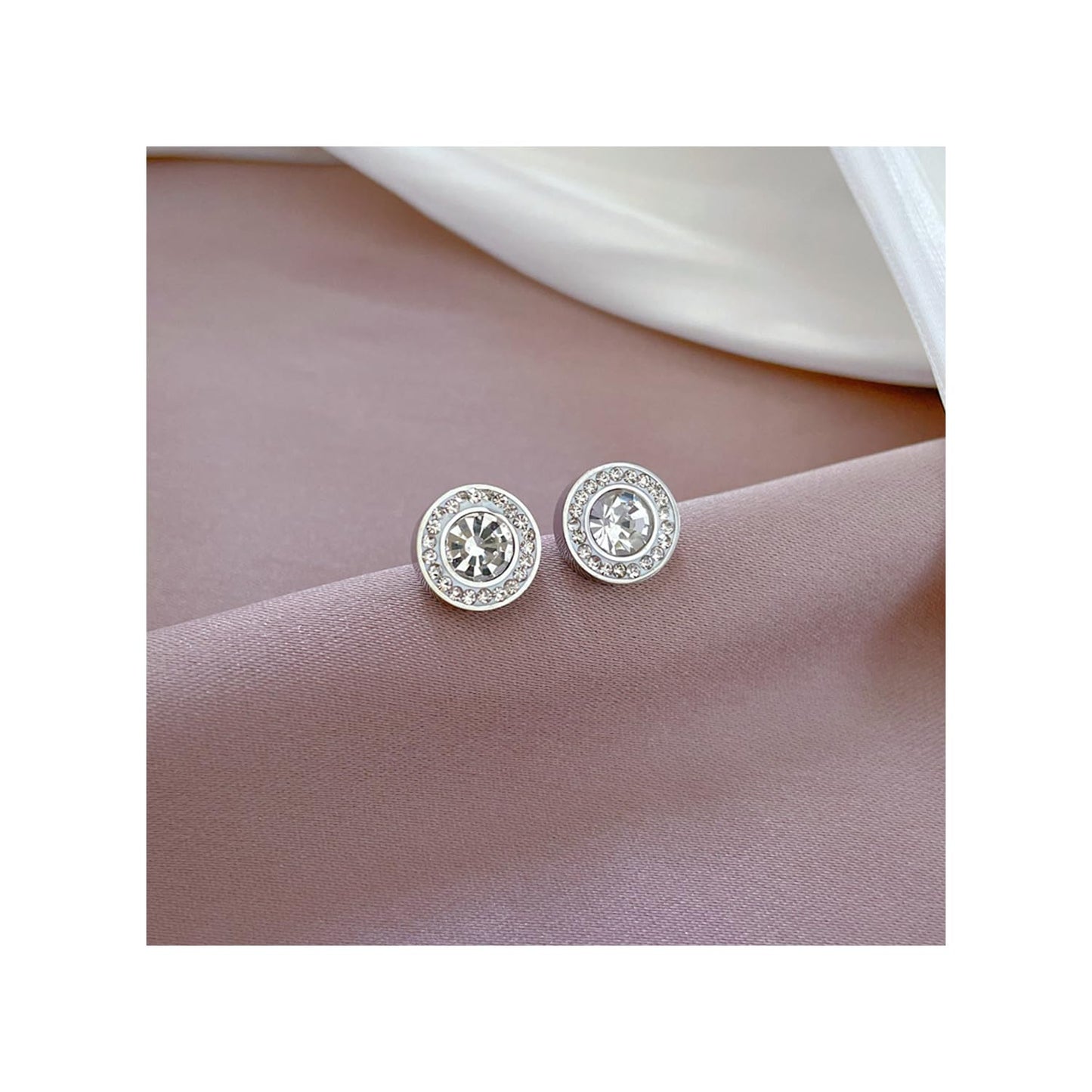 Lymphatic Earrings, 2 Pairs Histone Lymphvity Magnetotherapy Germanium Earrings Gold Silver Hypoallergenic Unique Elegant Hoop For Women Men Jewelry Gift (Gold and Silver)