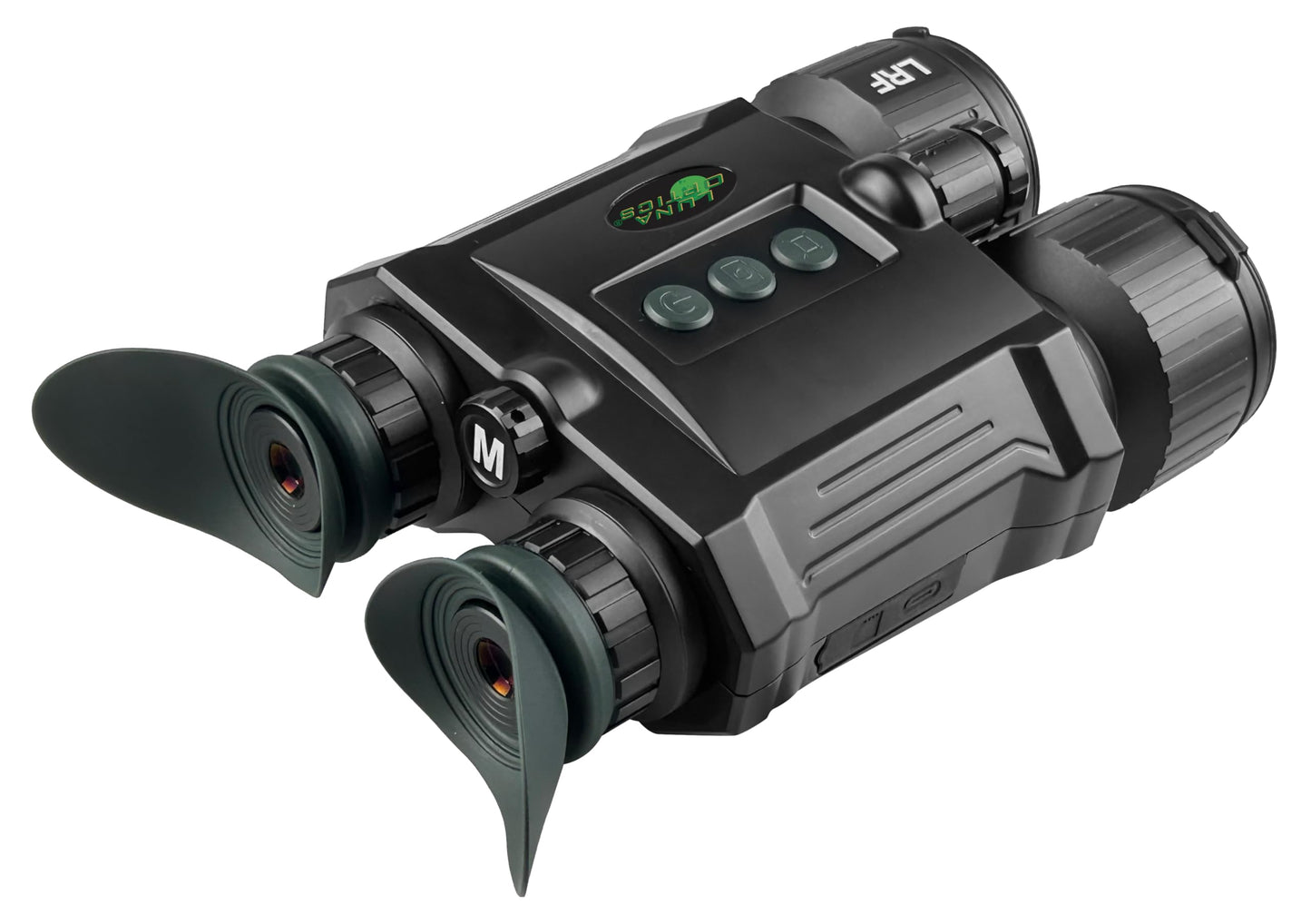 Luna Optics LN-QD-B50 Quantum Digital Day-Night Vision Binocular 6-36x50 - Digital Night Vision with 1000m Laser Rangefinder, 2K Recording, Professional Grade for Hunting and Surveillance