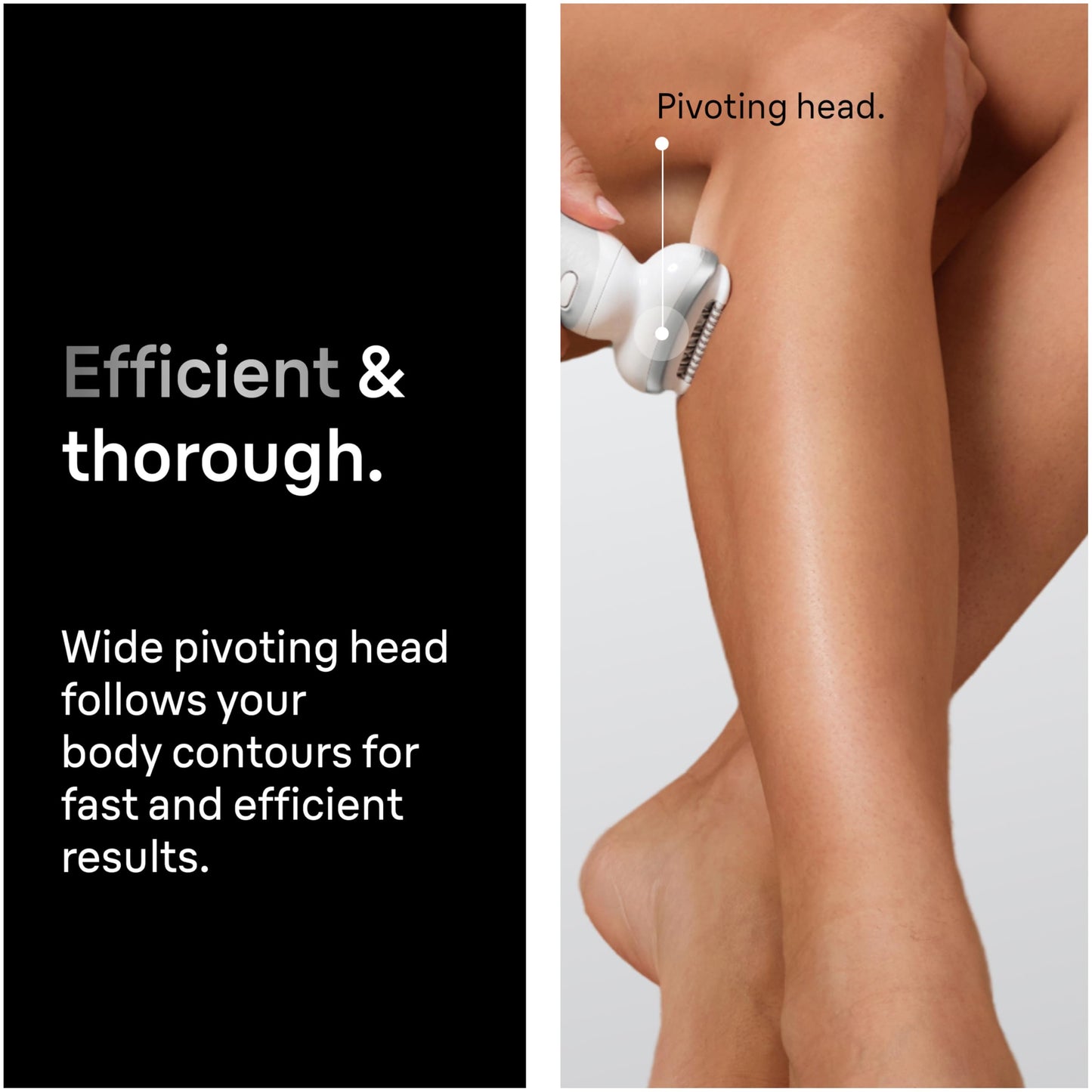 Braun Epilator Silk-épil 9, Hair Removal Device, Women Shaver & Trimmer, Pivoting Head, Wet and Dry Epilator, Includes Shaver Head and Trimmer Comb, SES9-030