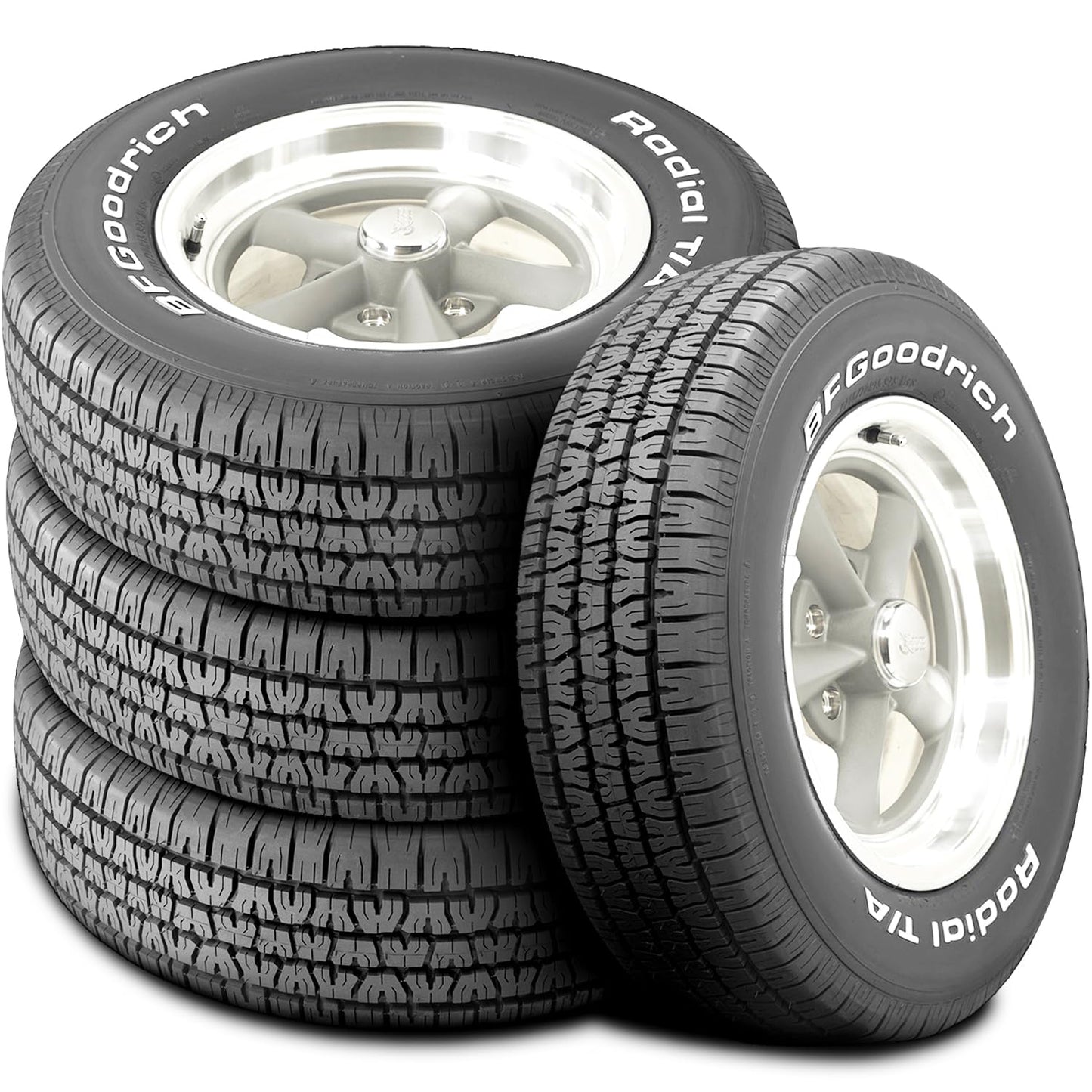 BFGoodrich Radial T/A All Season Car Tire for Passenger Cars, P235/60R15 98S