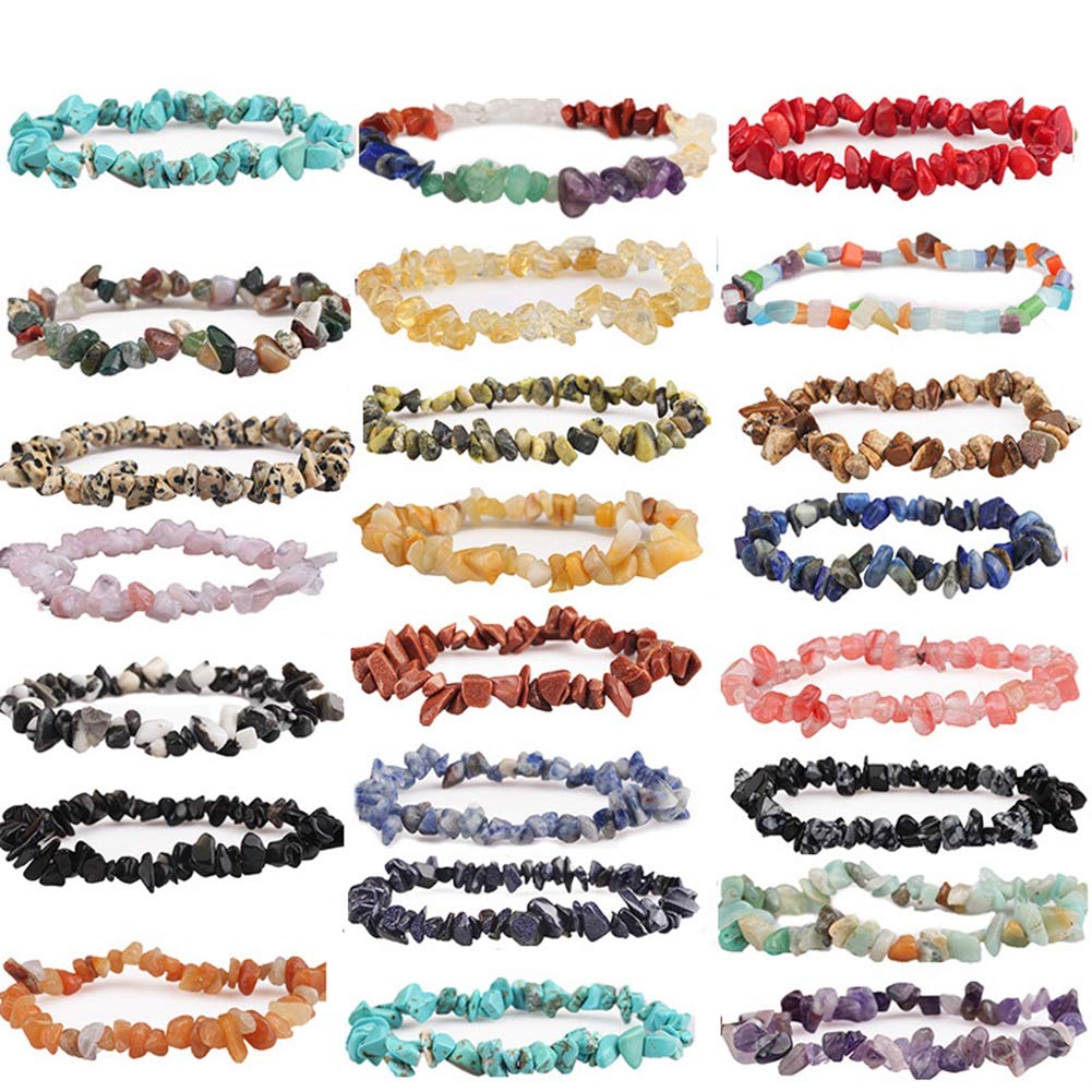 Natural Chip Stone Beads Tiger Eye 5-8mm About 400 Pieces Irregular Gemstones Healing Crystal Loose Rocks Bead Hole Drilled DIY for Bracelet Jewelry Making Crafting (5-8mm, Tiger Eye)