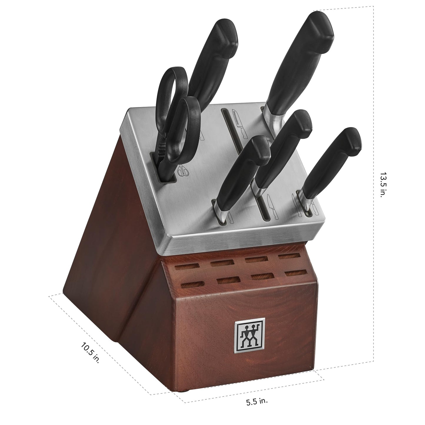 ZWILLING Four Star 7-pc Self-Sharpening Block Set