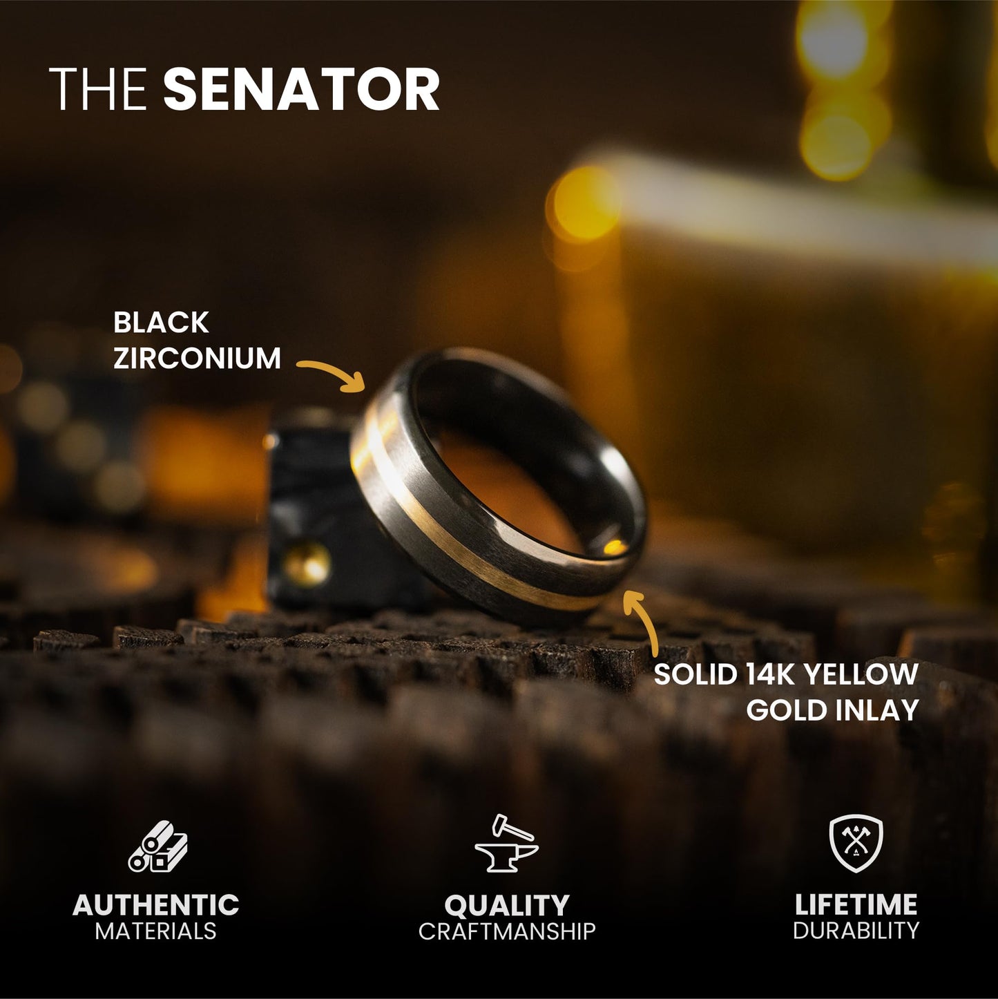 Manly Bands The Senator - Size 7