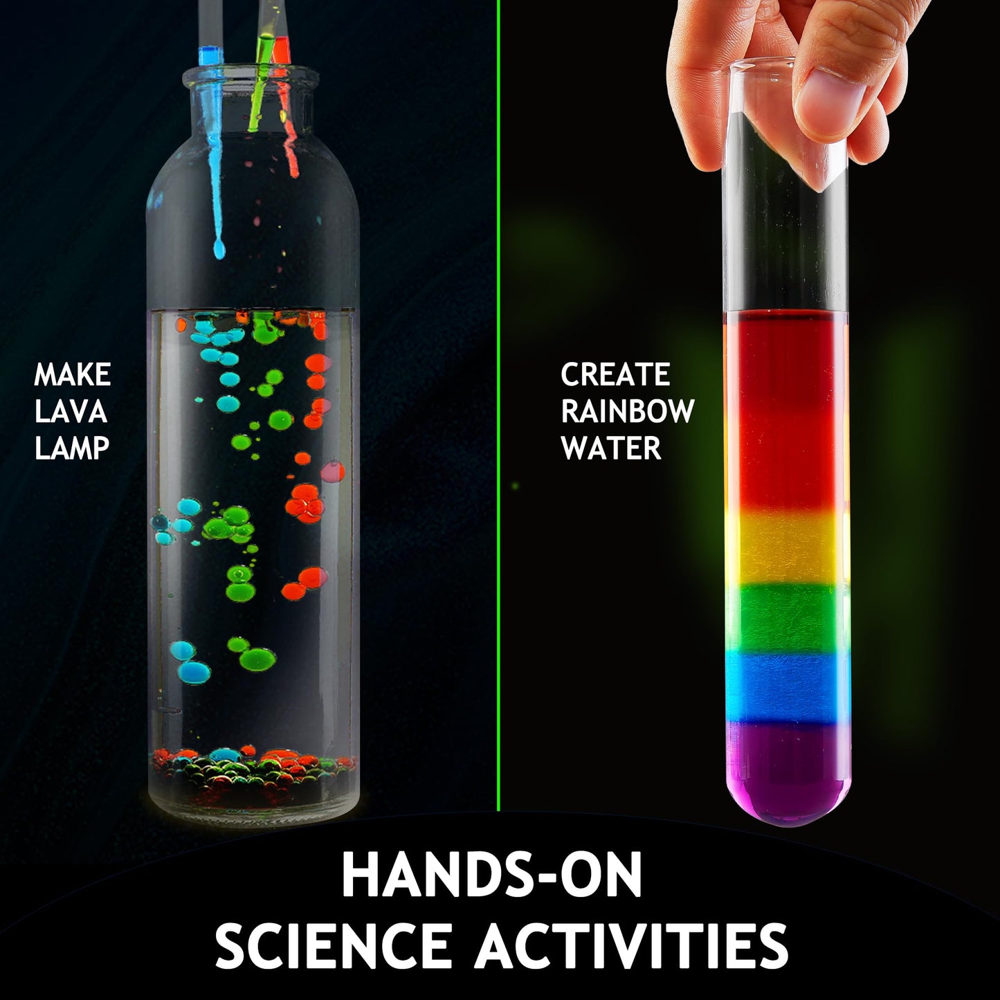 Japace 100+ Experiments Science Kit for Kids, Cool Boy Christmas Birthday Gift Ideas, Chemistry and Physics Set STEM Toys for Boys Girls