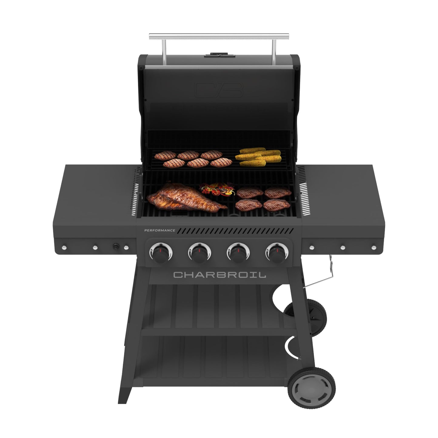Charbroil Performance Series 4-Burner Gas Grill Cart, Gray - 463253825