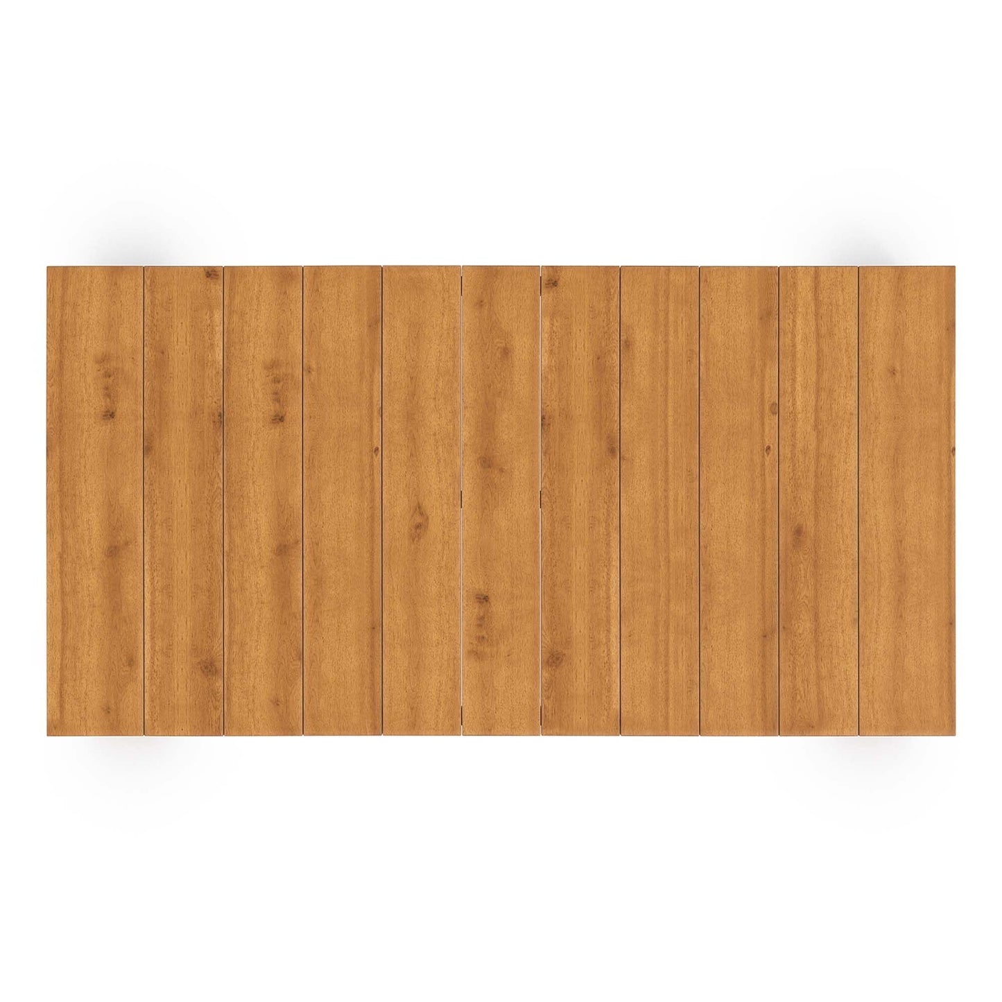Modway Tahoe Acacia Wood Rectangular Outdoor Patio Coffee Table in Natural - Ideal as Garden Coffee Table or Porch Table