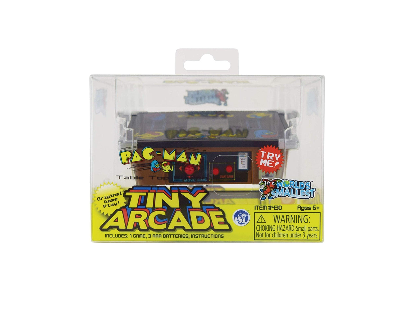 Tiny Arcade Pac-Man Tabletop Edition,Multi
