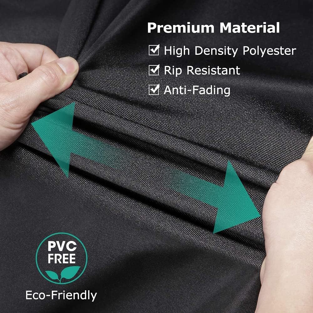 YHINGG Log Splitter Cover Waterproof 900D Oxford Cloth 37.8" x 11.8" x 19.3" Suitable for 5-9 ton Gas or Electric Log splitters Weather-Resistant Wood Splitter Cover (5-9 Ton)