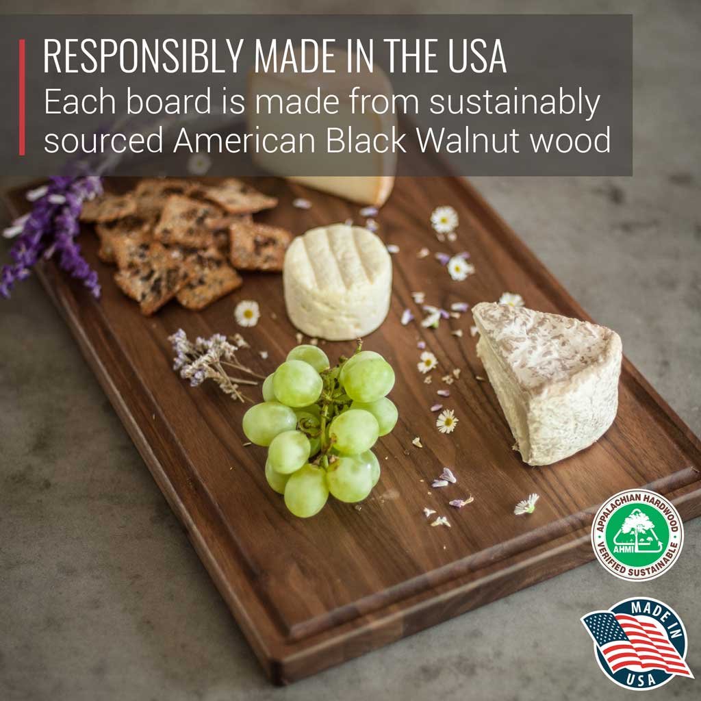 Large Walnut + Medium Walnut + Basic Care Kit + Cutting Board Holder