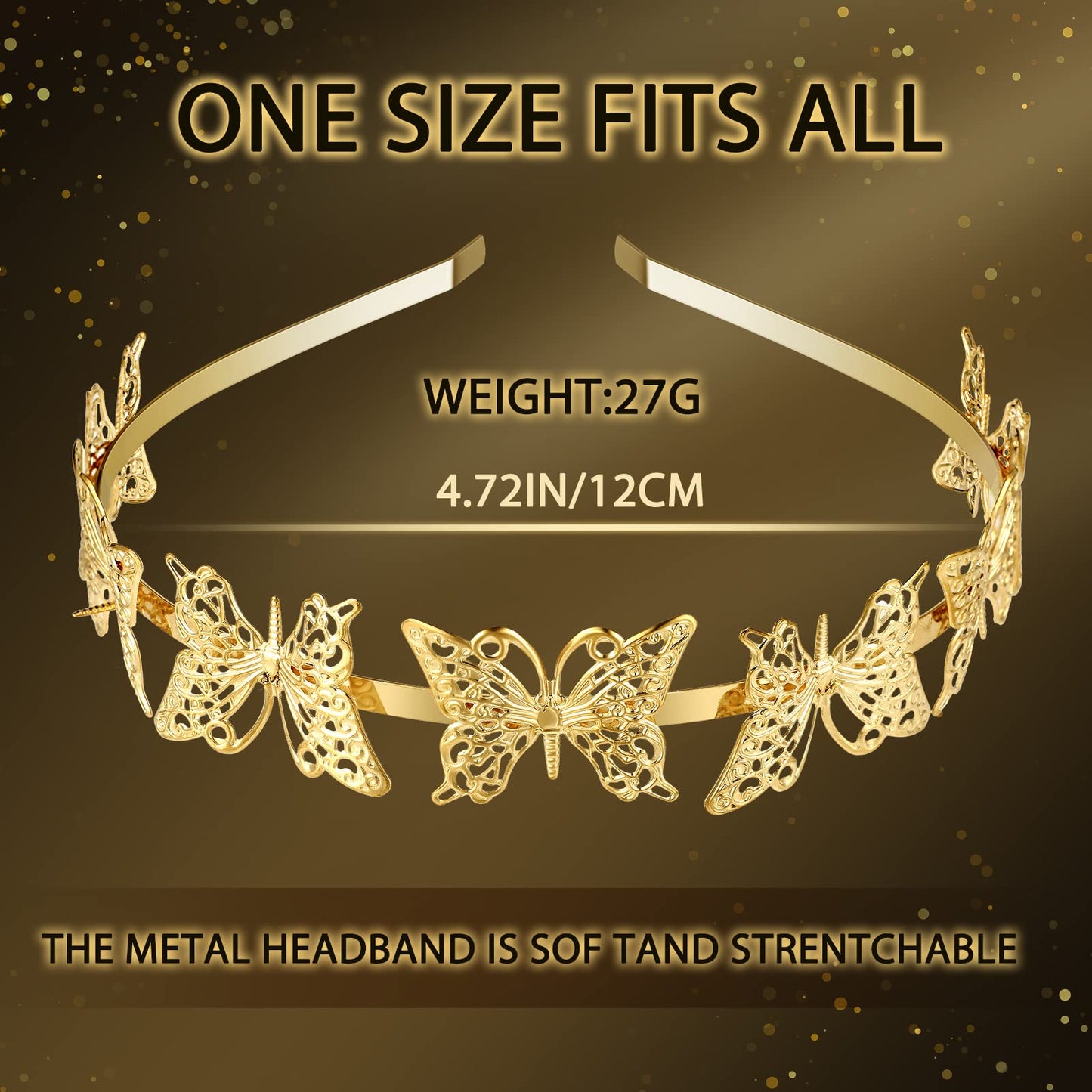 XunYee 6 Pcs Gold Leaf Headbands Set Pearl Headbands for Women Greek Goddess Accessories Flower Faux Pearls Hairband Gold Metal Prom Headpiece Crown Bridal Hairband for Women Girl (Stylish Pattern)