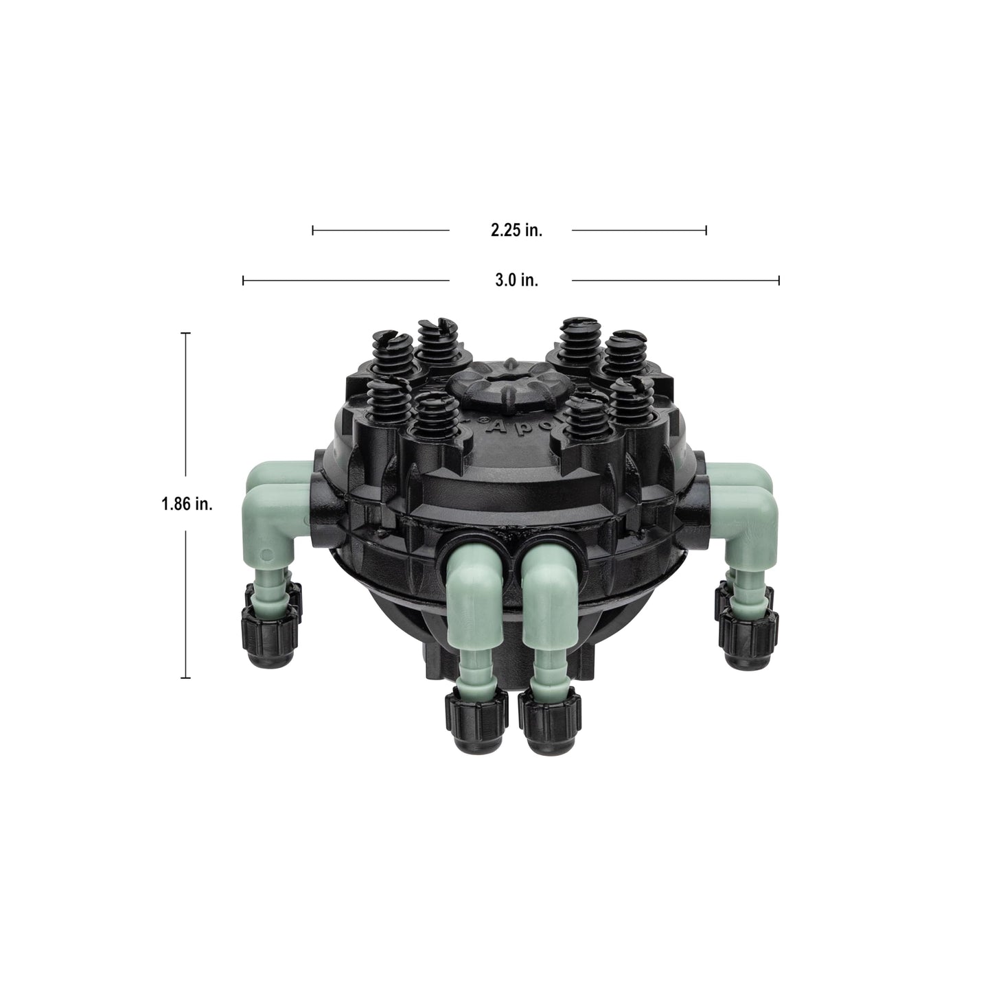 20-Pack Orbit 67000 8 Port Adj Flow Drip Manifold, Single