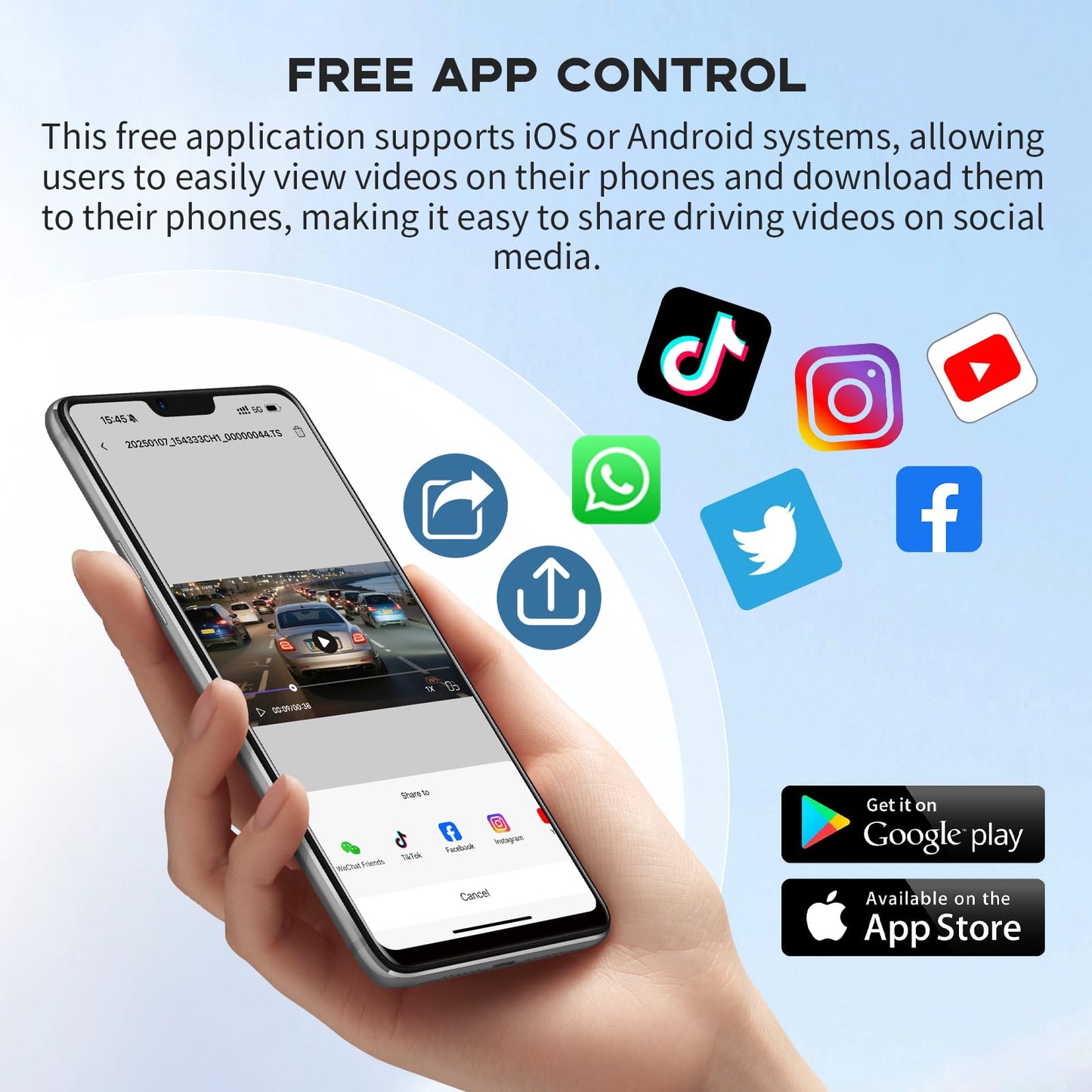 Largest 11.5" Portable Apple Carplay Screen for Car, 4K Wireless Car Play & Android Auto, Upgrade Touchscreen with Dash Cam, App Control/Loop Recording/Backup Camera/Mirror Link/GPS/FM