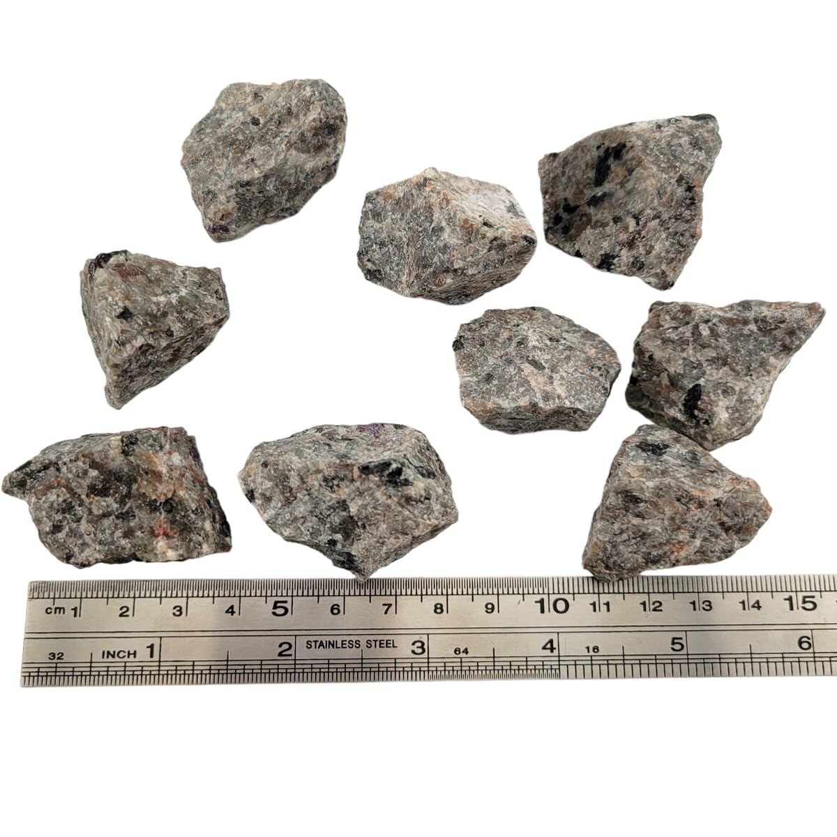 Natural Raw Crystals Rough Stones Rocks for Tumbling Polishing Cabbing Gemstones Crystals and Healing Stones for Wicca Reiki,Fountian Rocks for Decorations (Flame Yooperlite)