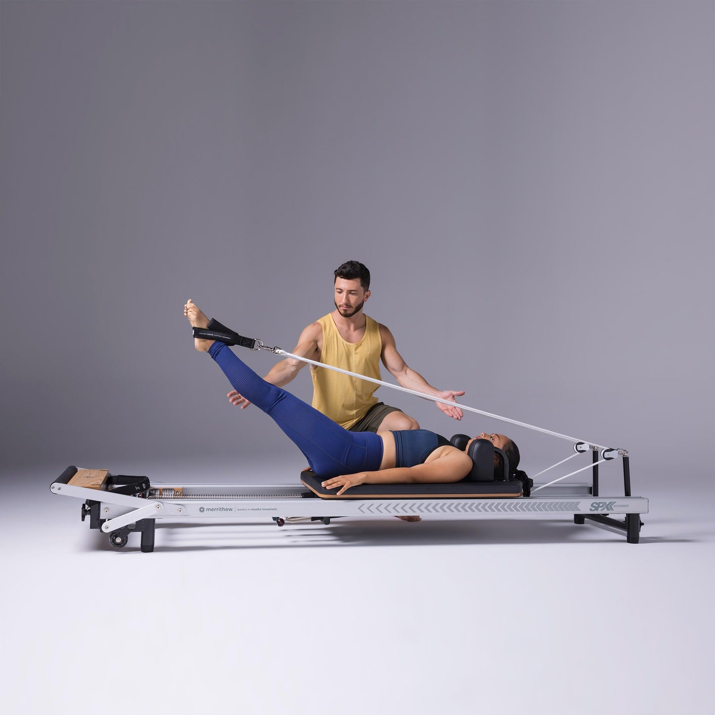 Merrithew Elevated at Home SPX Reformer Package (Black) (ST-11010)