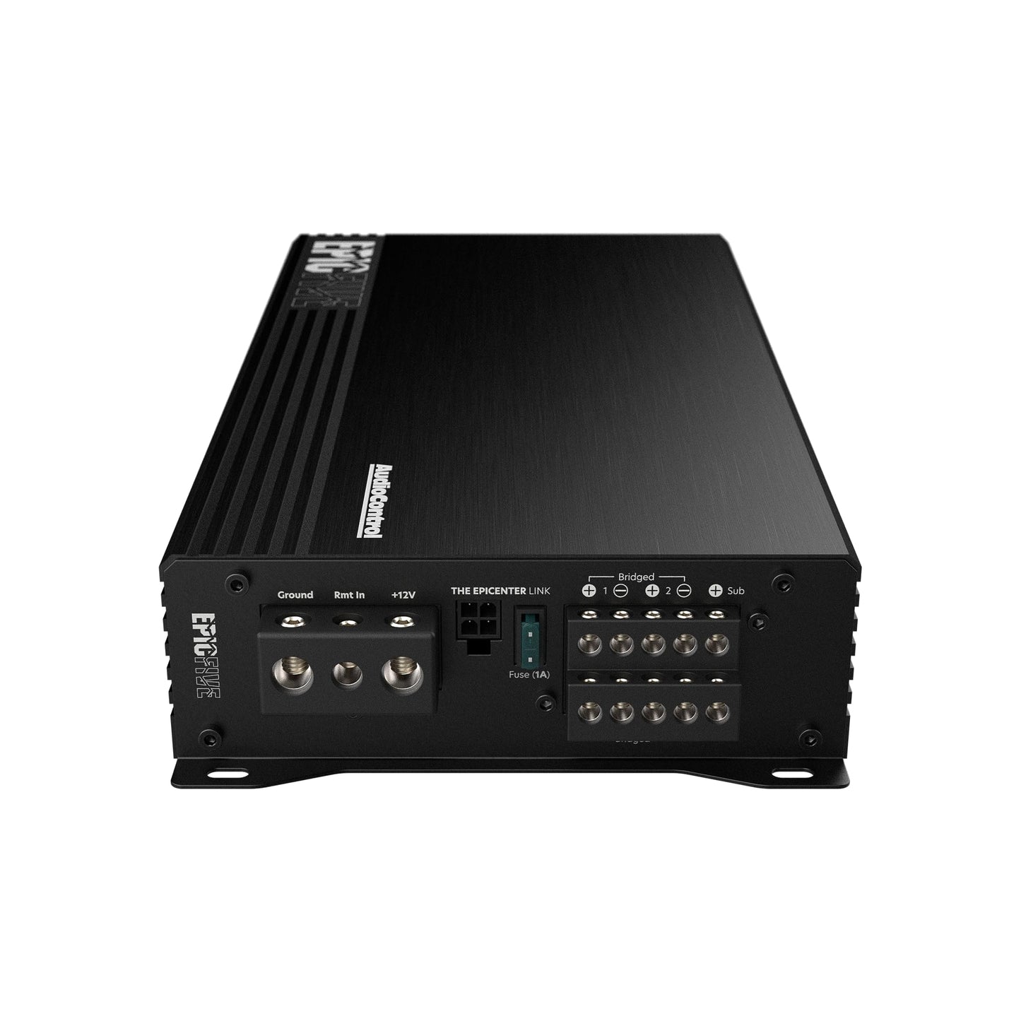 AudioControl EPICFIVE 5-Channel Amplifier Car Audio 1100W RMS, Compact Digital Class D, Includes Bass Knob, High/Low Pass & Subsonic Filter, Epic Bass Boost, Smart Auto Protection, Epicenter Link