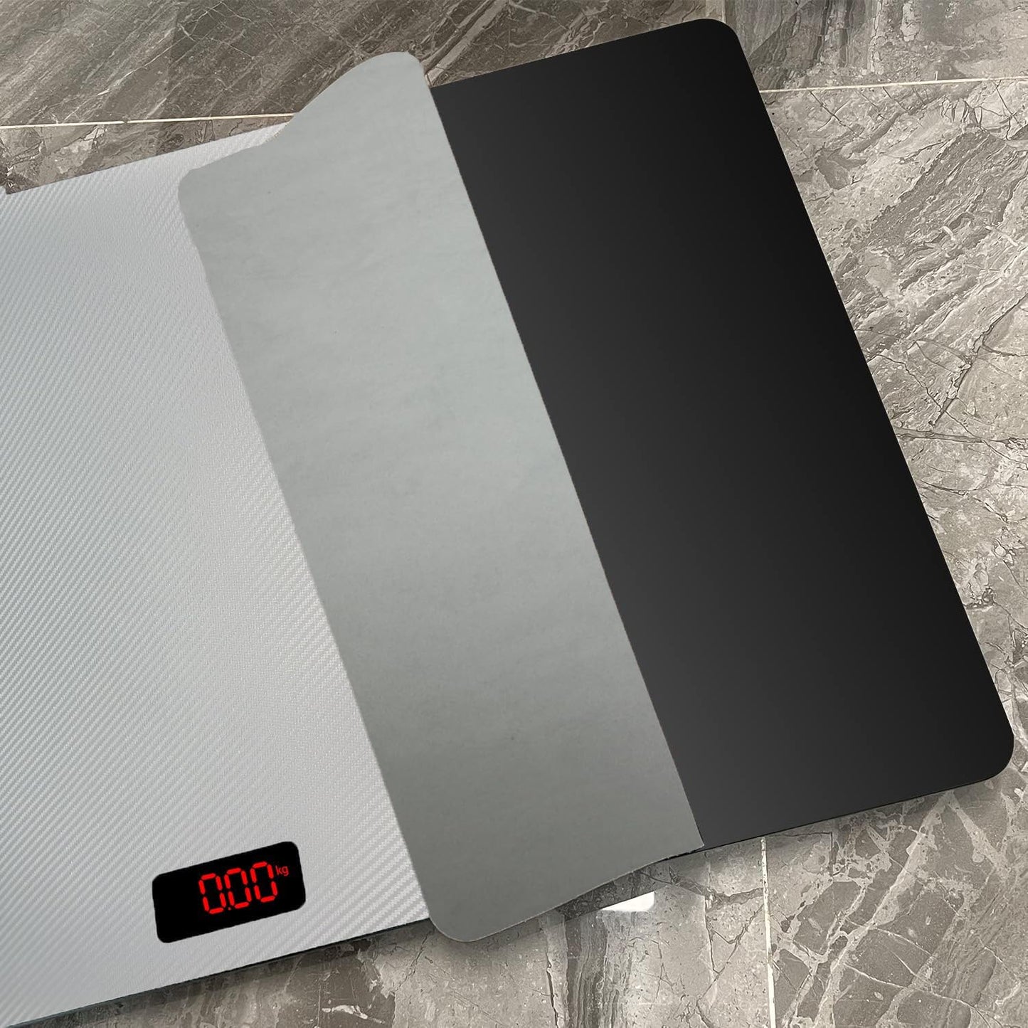 MINDPET-MED Pet Scale for Large Dog, Dog Scale 31.5X 19.7 Inches, Veterinary Scale with Non-Slip Mat, Animal Scale Platform, Weight Capacity Up to 220lbs, Accuracy 10g, with Tare/Hold, Size L, Black