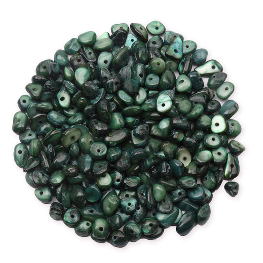 500 pcs Natural Chip Stone Beads Multicolor 5 mm to 8 mm Irregular Gemstone Healing Crystal Loose Rocks Bead Hole Drilled DIY for Bracelet Necklace Earrings Jewelry Making Craft