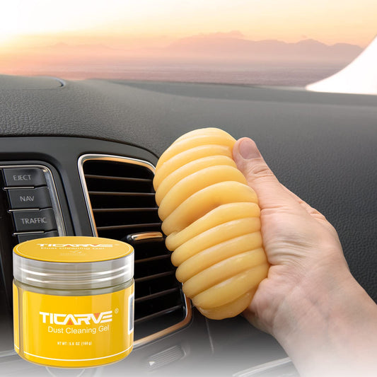 TICARVE Cleaning Gel for Car Detailing Car Cleaning Putty Auto Detailing Gel Detail Tools for Car Interior Cleaner Kit Car Vent Cleaner Automotive Car Cleaner Green