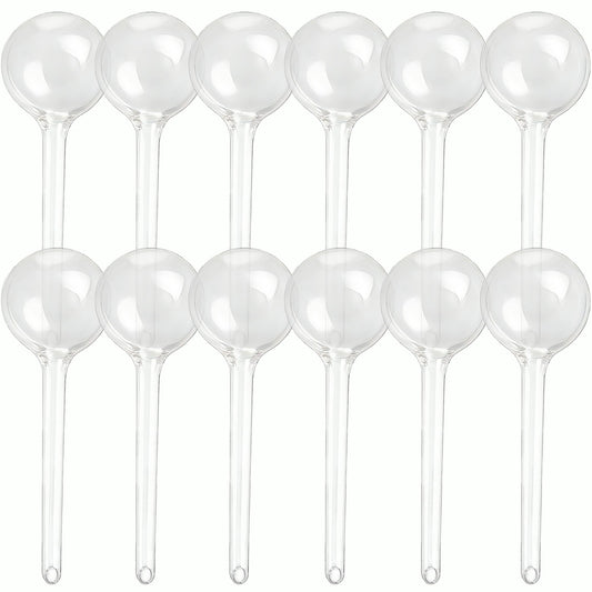 Wellinc Self Watering Globes for Plants – 12 Pack Large Automatic Watering Bulbs, Vacation Plant Watering Device for Indoor & Outdoor Potted Plants, Slow Release Plant Waterer for Water Conservation