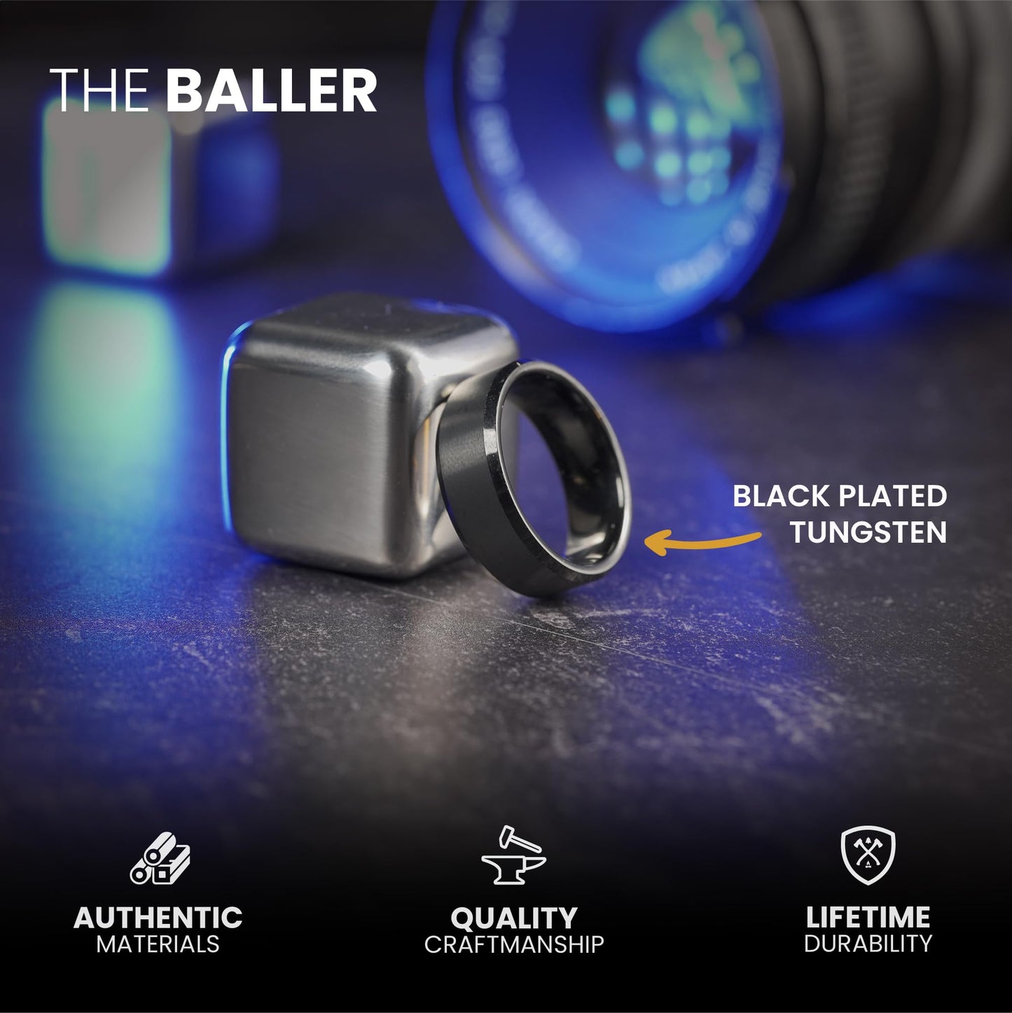 Manly Bands The Baller - Size 8