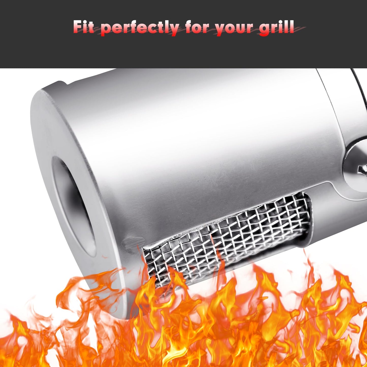 Cozilar 17211 Grill Burners for Dacor Grill Parts OBS52, OB36, OB52, OBS36, OBSB162, BBQ Gas Grill Replacement Parts Pipe Tube Accessories 20.6", Stainless Steel
