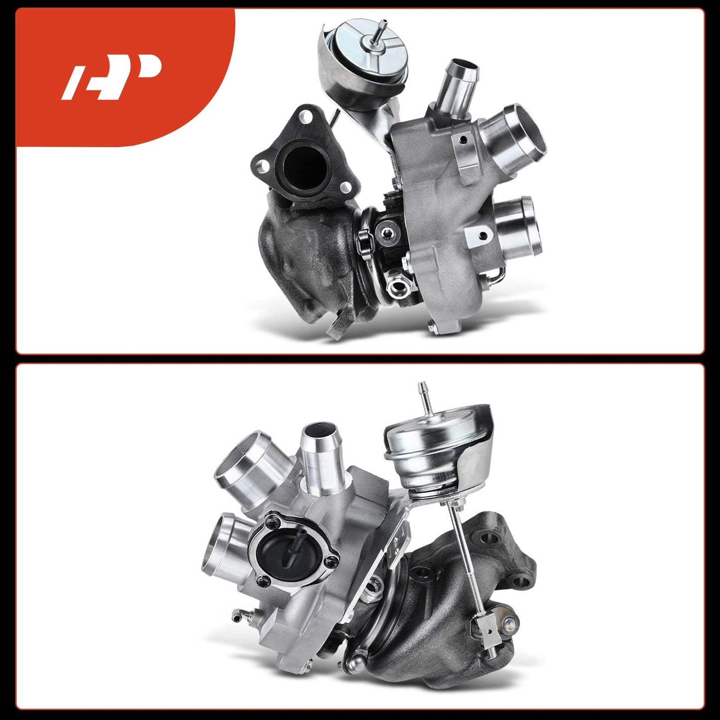 A-Premium Complete Turbo Turbocharger Kit, with Wastegate Actuator & Gasket, Compatible with Ford F-150 2011-2012, 3.5L Ecoboost, Replace# CL3Z-6K682-C, CL3Z-6K683-D