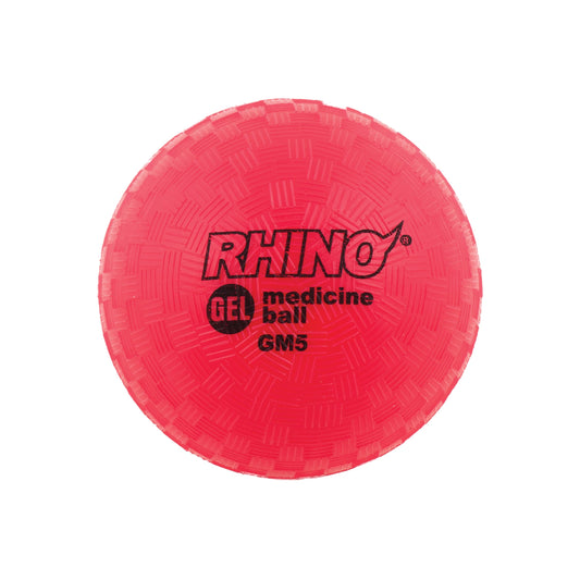 Champion Sports Gel Filled Medicine Ball (Red 2lbs)