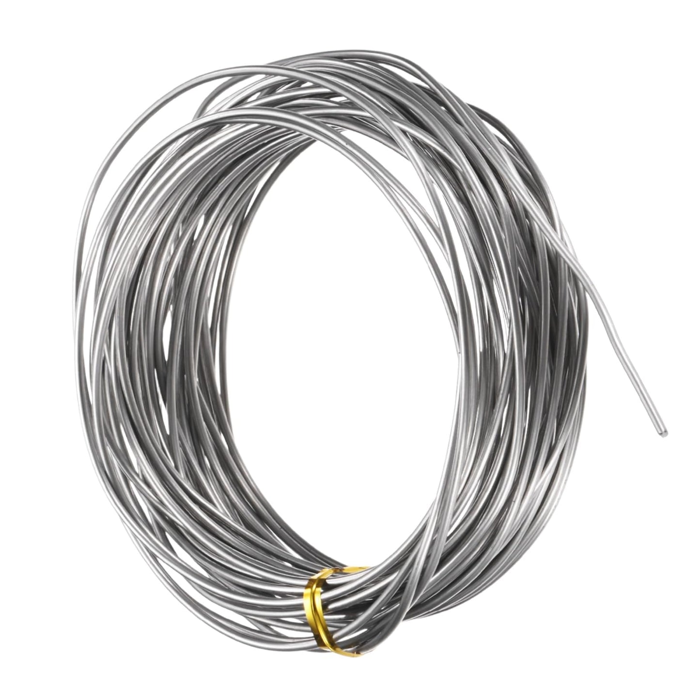 M METERXITY 13 Gauge Stainless Steel Craft Wire, 1.8mm 32.8 ft Bendable Floral Snare Wire for Jewelry Making/Sculpting/Armature Crafting/Floral Bonsai/DIY Crafts